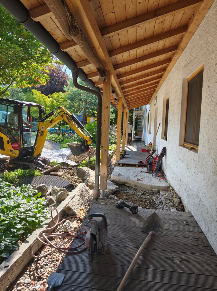 Samu-Arbeiten im August 2025